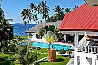 das Sea Dream Resort liegt in einem tropischen Garten